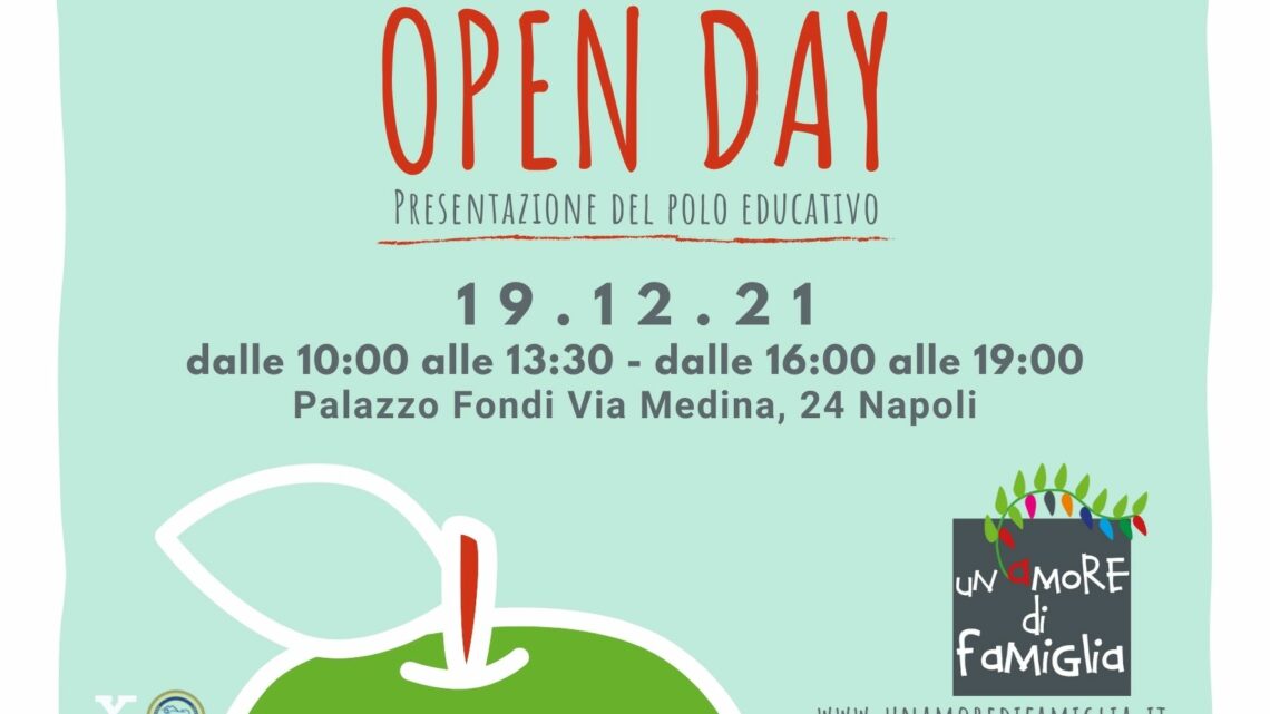 Un Amore di famiglia: a Palazzo Fondi la presentazione del Polo Educativo Un Amore di famiglia: a Palazzo Fondi la presentazione del Polo Educativo
