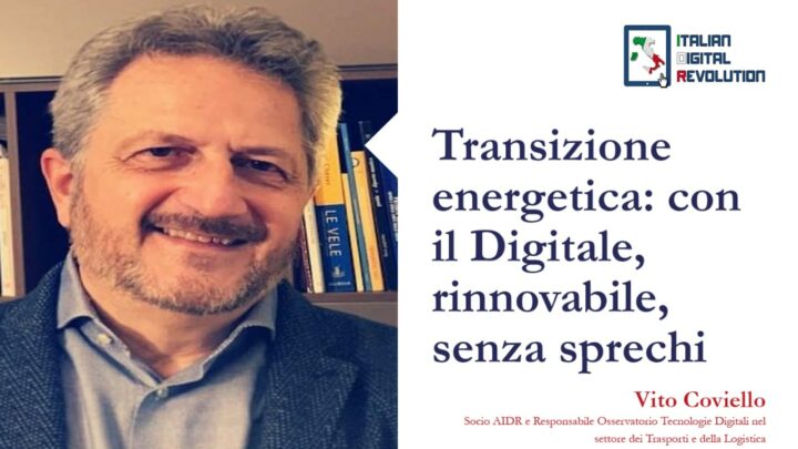 Transizione energetica: con il digitale, rinnovabile e senza sprechi