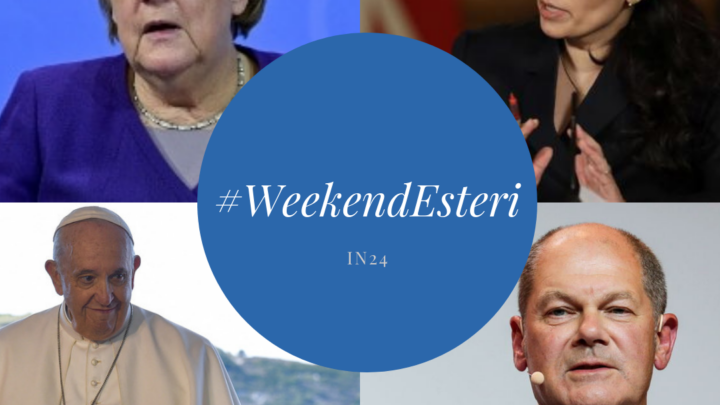 #WeekendEsteri: L’addio della Merkel, il Papa a Lesbo, la comunità internazionale condanna i talebani