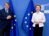 Von der Leyen “Sassoli lottava per la giustizia e la solidarietà”