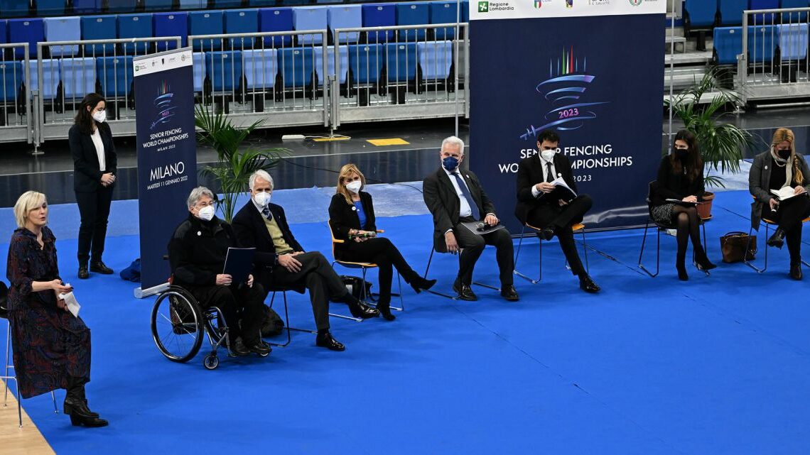 Scherma, presentato il “viaggio Mondiale” di Milano 2023 Scherma, presentato il “viaggio Mondiale” di Milano 2023