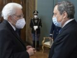 Draghi “La rielezione di Mattarella splendida notizia per il Paese”