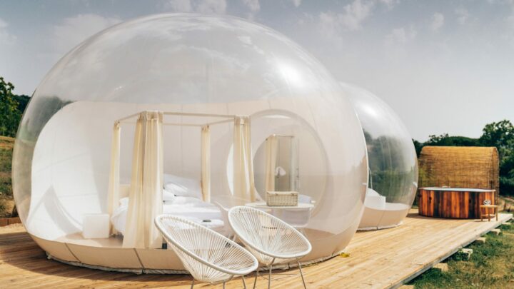Bubble Room per dormire sotto le stelle