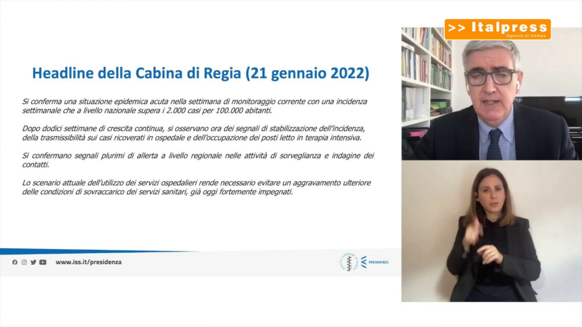 Covid, Brusaferro (ISS): “Segnali di stabilizzazione della curva” Covid, Brusaferro (ISS): “Segnali di stabilizzazione della curva”