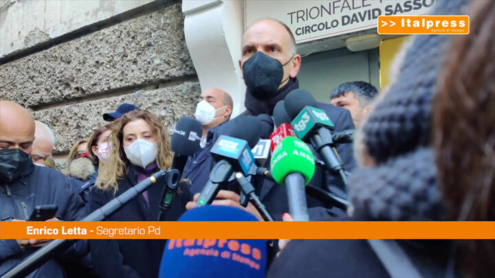 Letta “Sassoli è stato ed è il Partito Democratico”