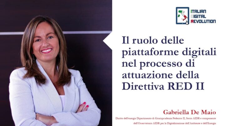 Il ruolo delle piattaforme digitali nel processo di attuazione della Direttiva RED II