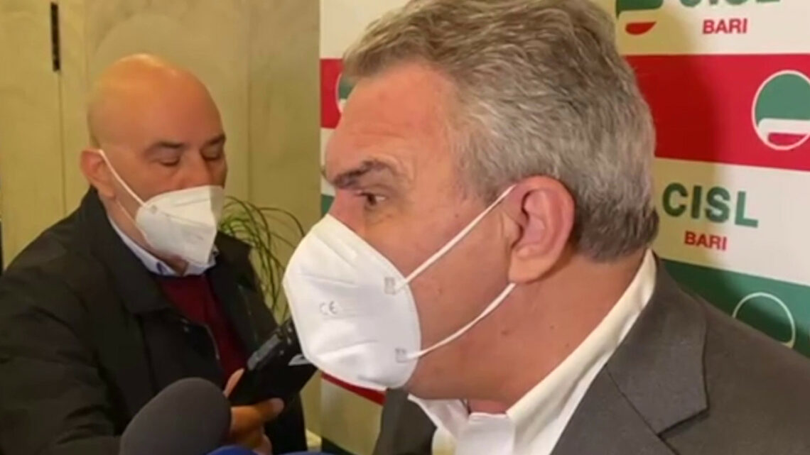 Sbarra “Servono subito risorse contro caro bollette e inflazione” Sbarra “Servono subito risorse contro caro bollette e inflazione”