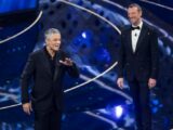 Fiorello “Sono la vostra terza dose”, i Maneskin superstar a Sanremo