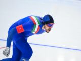 Ghiotto bronzo nei 10.000 di pattinaggio velocità