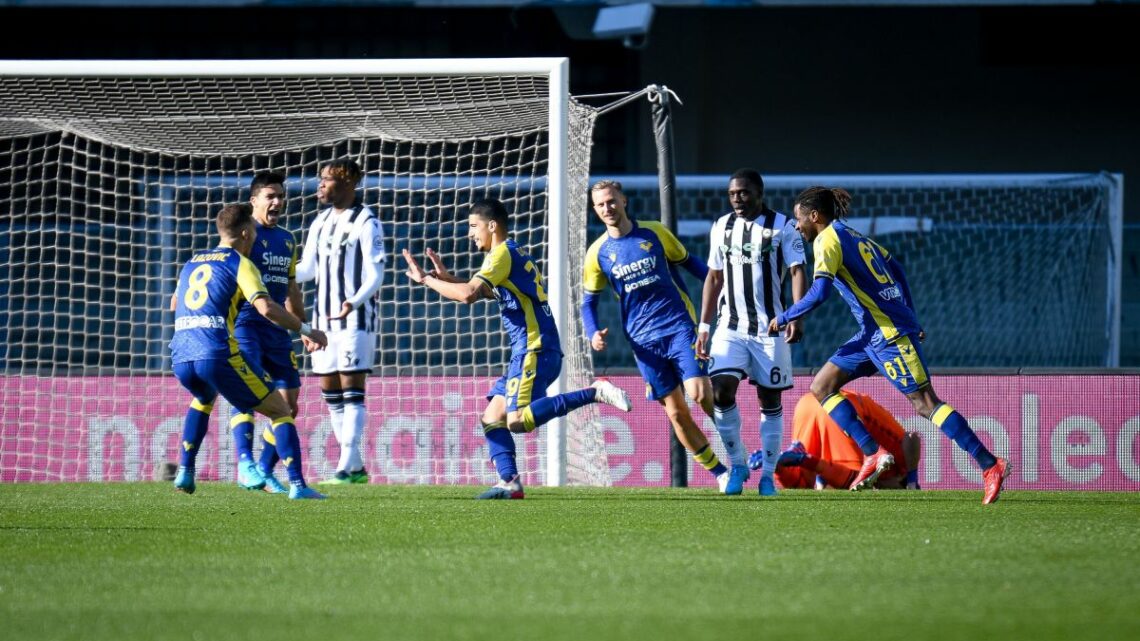 Poker del Verona al Bentegodi, strapazzata l’Udinese Poker del Verona al Bentegodi, strapazzata l’Udinese