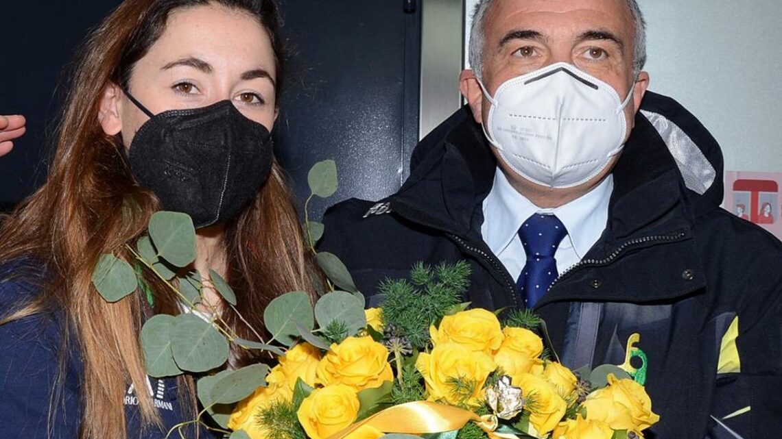 Goggia in Italia “La medaglia di Pechino è incredibile” Goggia in Italia “La medaglia di Pechino è incredibile”