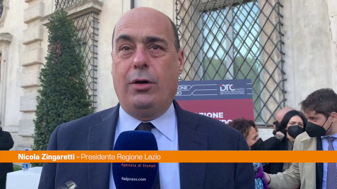 Beni culturali, Zingaretti: “Distretto tecnologico scommessa vinta” Beni culturali, Zingaretti: “Distretto tecnologico scommessa vinta”