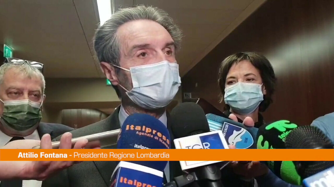 Fontana “Abolire il green pass? Se supportato da dati scientifici” Fontana “Abolire il green pass? Se supportato da dati scientifici”