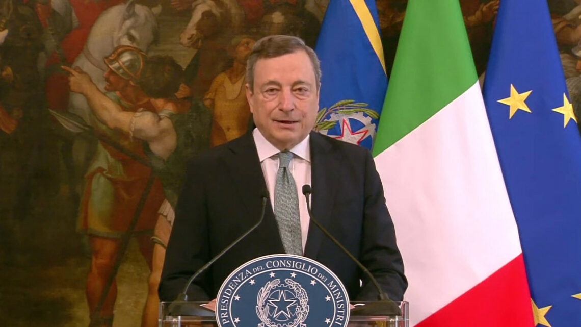 Ucraina, Draghi: “Impossibile il dialogo con la Russia” Ucraina, Draghi: “Impossibile il dialogo con la Russia”
