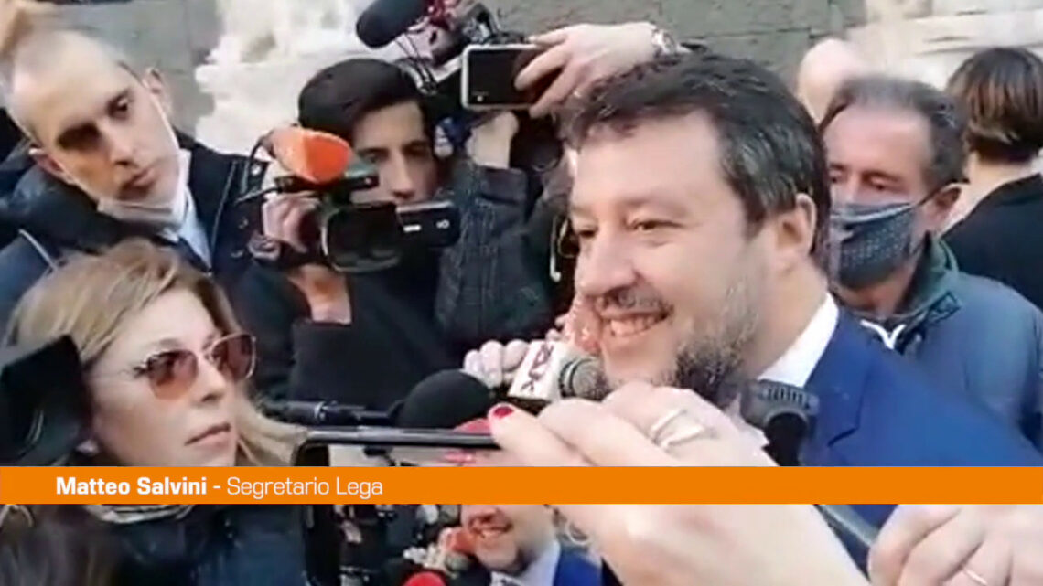 Ucraina, Salvini: “Spero che nessuno tifi per la guerra” Ucraina, Salvini: “Spero che nessuno tifi per la guerra”