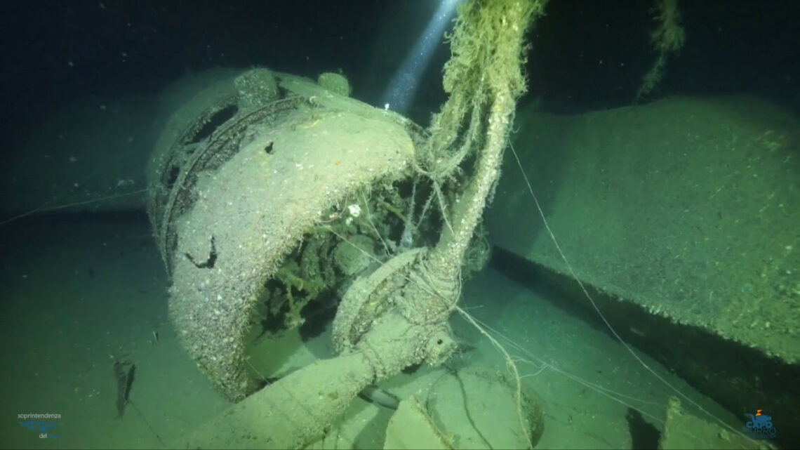 Relitto di un idrovolante tedesco trovato in mare nel Siracusano Relitto di un idrovolante tedesco trovato in mare nel Siracusano