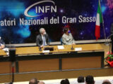 Draghi visita i laboratori del Gran Sasso