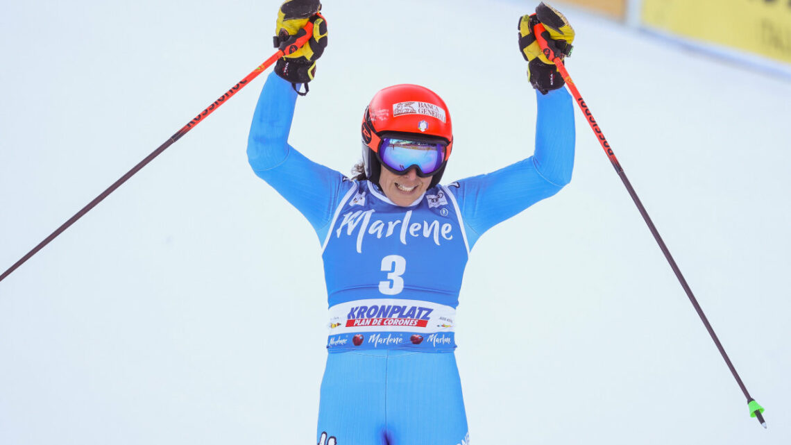 Sci alpino, Federica Brignone vince la Coppa di SuperG Sci alpino, Federica Brignone vince la Coppa di SuperG
