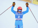 Sci alpino, Federica Brignone vince la Coppa di SuperG