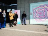 Violenza sulle donne, a Bergamo inaugurato un nuovo murales ecologico