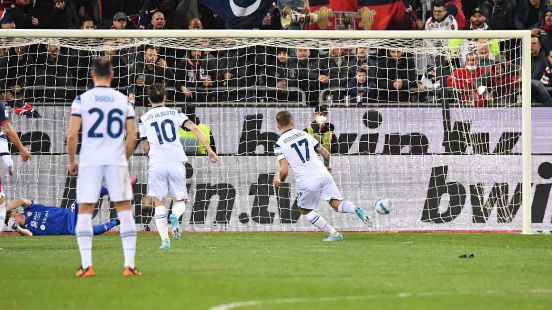 Show Lazio in Sardegna, Cagliari sconfitto 3-0 Show Lazio in Sardegna, Cagliari sconfitto 3-0