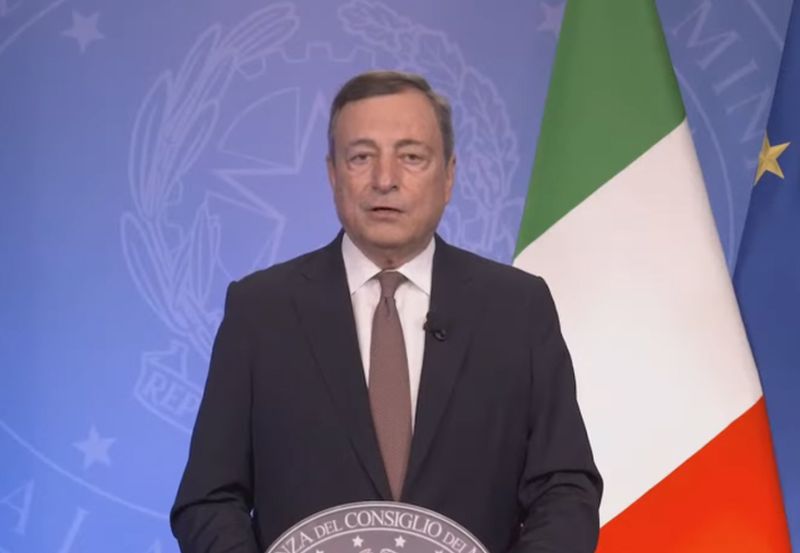 Ucraina, Draghi “Dall’Unione Europea straordinaria prova di unità” Ucraina, Draghi “Dall’Unione Europea straordinaria prova di unità”
