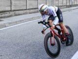 Tirreno-Adriatico, Ganna vince crono ed è prima maglia azzurra