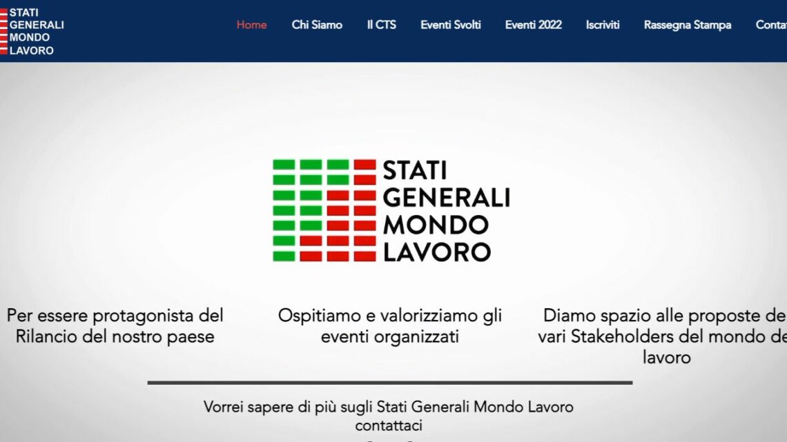 Da domani gli Stati Generali Mondo Lavoro della Montagna Da domani gli Stati Generali Mondo Lavoro della Montagna