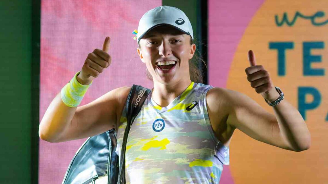 Swiatek avanti a Miami: sarà la nuova numero 1 Wta Swiatek avanti a Miami: sarà la nuova numero 1 Wta