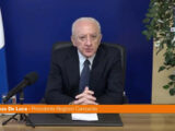 De Luca “Tamponi, quarantena e vaccino per i profughi dall’Ucraina”
