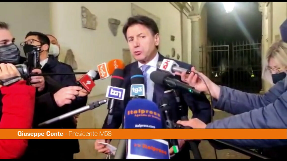 Conte “Non è vero che manca una leadership politica” Conte “Non è vero che manca una leadership politica”