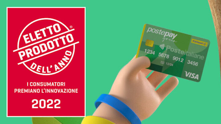 Postepay Green Eletto Prodotto dell’anno. Aidr: Poste Italiane premiata per la digitalizzazione sostenibile