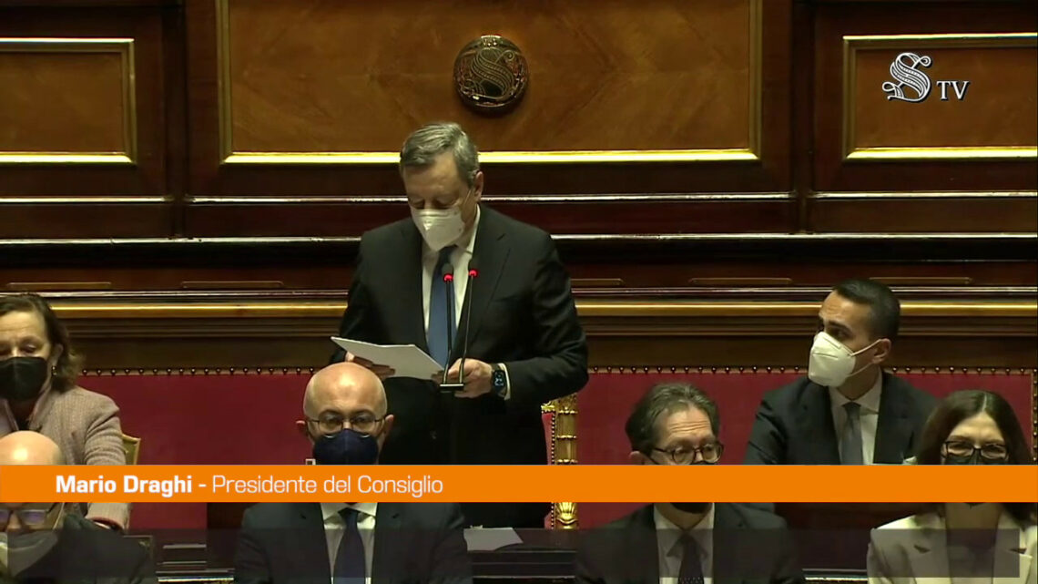 Ucraina, Draghi “Obbligati a scelte prima impensabili” Ucraina, Draghi “Obbligati a scelte prima impensabili”
