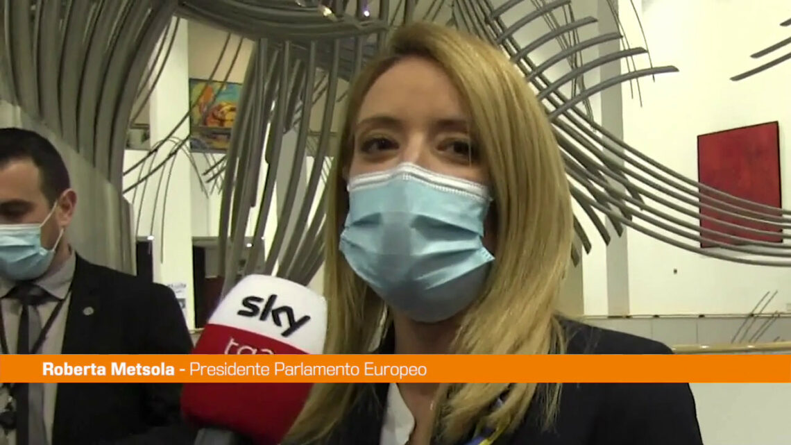 Ucraina, Metsola: “Europa unita, ora servono i fatti” Ucraina, Metsola: “Europa unita, ora servono i fatti”