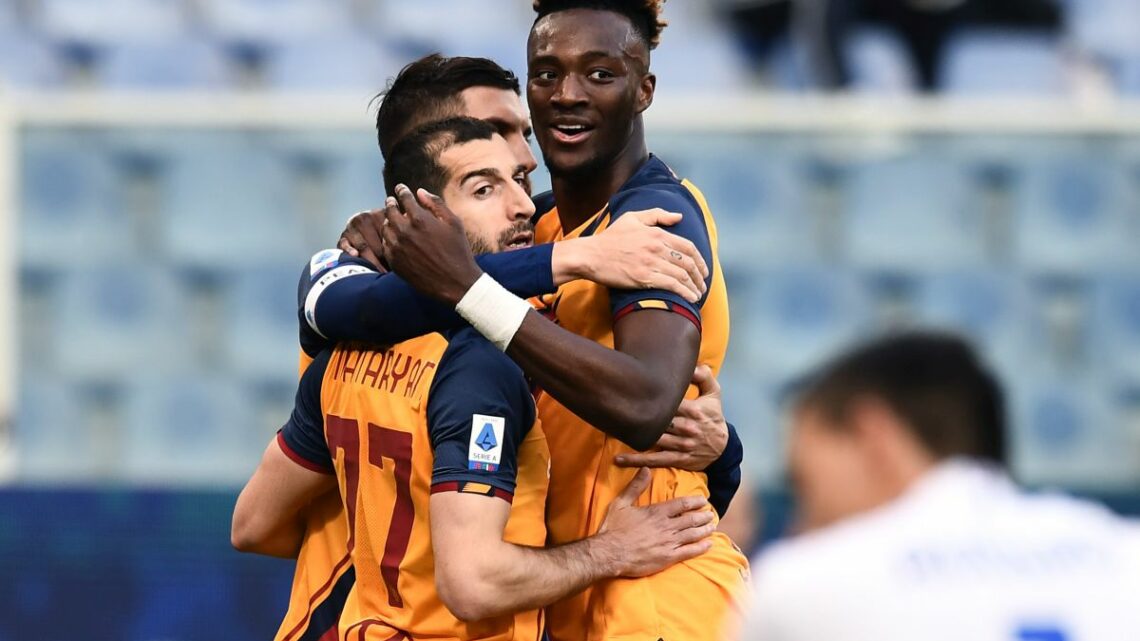 La Roma espugna Marassi, contro la Samp basta Mkhitaryan La Roma espugna Marassi, contro la Samp basta Mkhitaryan