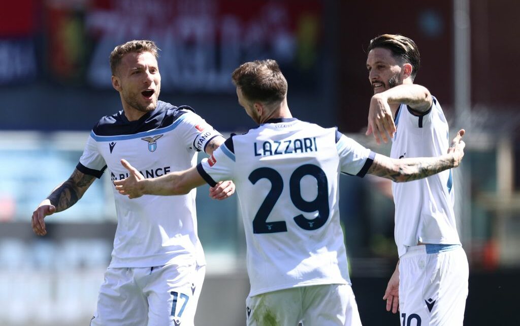Immobile trascina la Lazio a Marassi, Genoa sconfitto 4-1 Immobile trascina la Lazio a Marassi, Genoa sconfitto 4-1