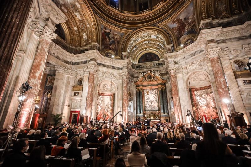 Concerto evento di Webuild con Pappano e Accademia di Santa Cecilia Concerto evento di Webuild con Pappano e Accademia di Santa Cecilia