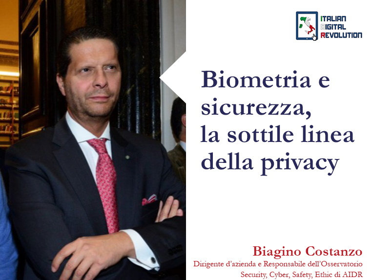 Biometria e sicurezza, la sottile linea della privacy Biometria e sicurezza, la sottile linea della privacy