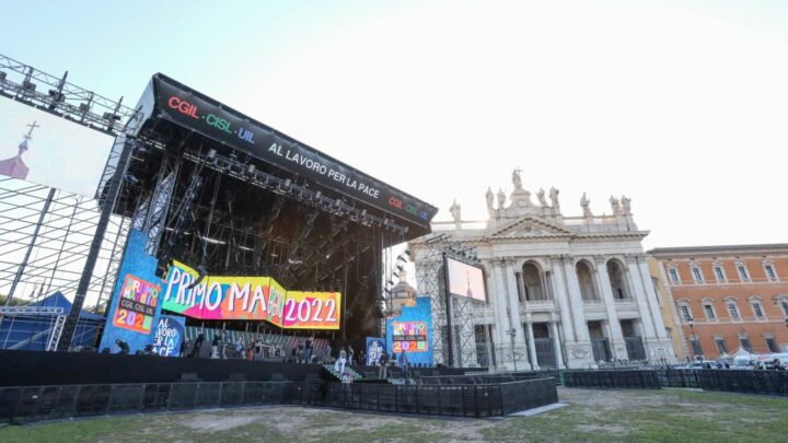 Domani il concerto del Primo maggio Roma 2022