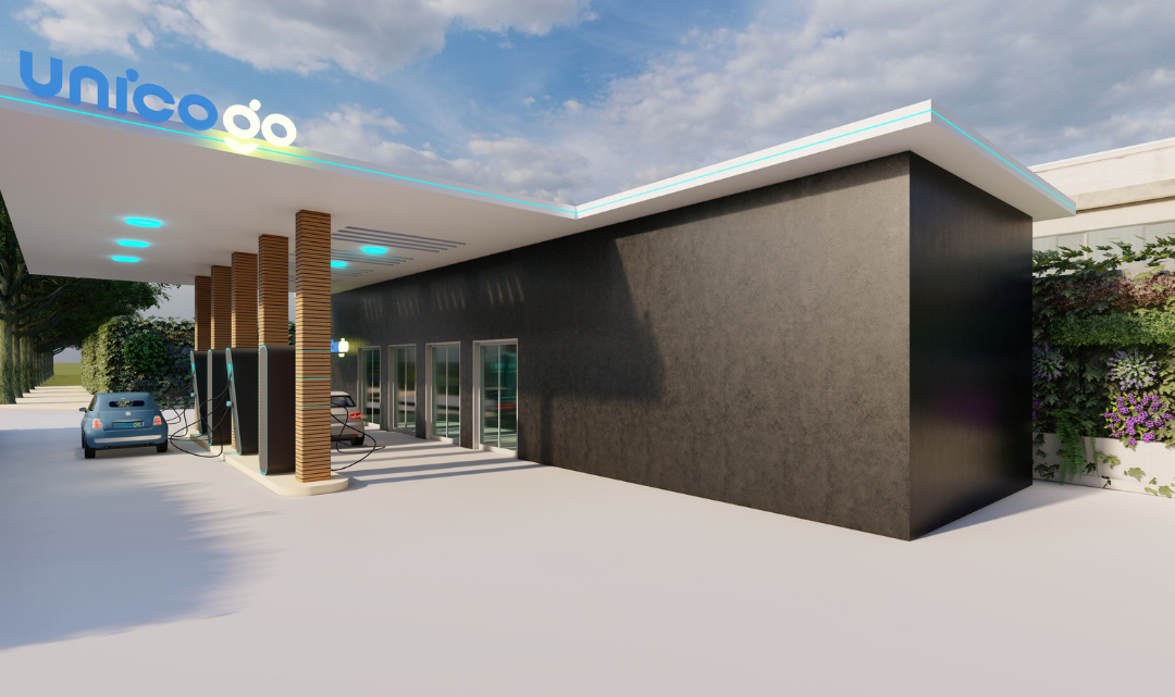 Unicogo inaugura a Napoli Super Fast, prima stazione di rifornimento convertita da carburante a elettricità Unicogo inaugura a Napoli Super Fast, prima stazione di rifornimento convertita da carburante a elettricità