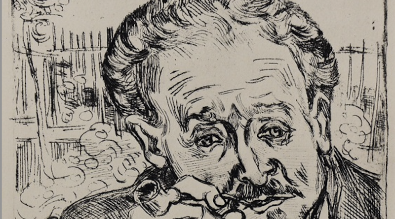 Van Gogh, turista visita la mostra e compra opera Van Gogh, turista visita la mostra e compra opera