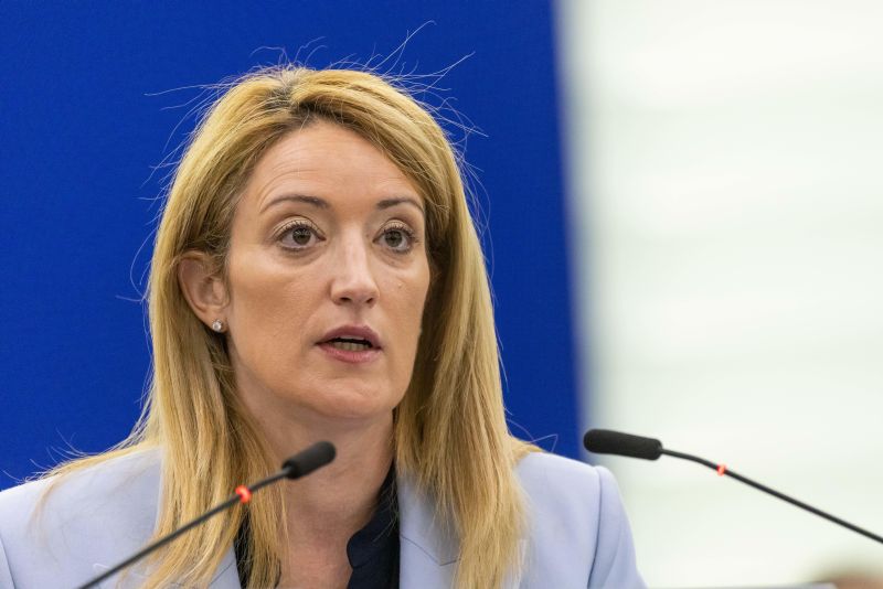 Ucraina, Metsola “Continueremo con le sanzioni e gli aiuti” Ucraina, Metsola “Continueremo con le sanzioni e gli aiuti”