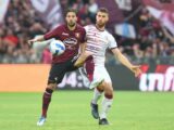 Salernitana-Cagliari 1-1, la lotta salvezza rimane aperta
