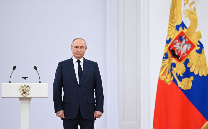 Putin “Combattiamo per la sicurezza e la nostra patria” Putin “Combattiamo per la sicurezza e la nostra patria”