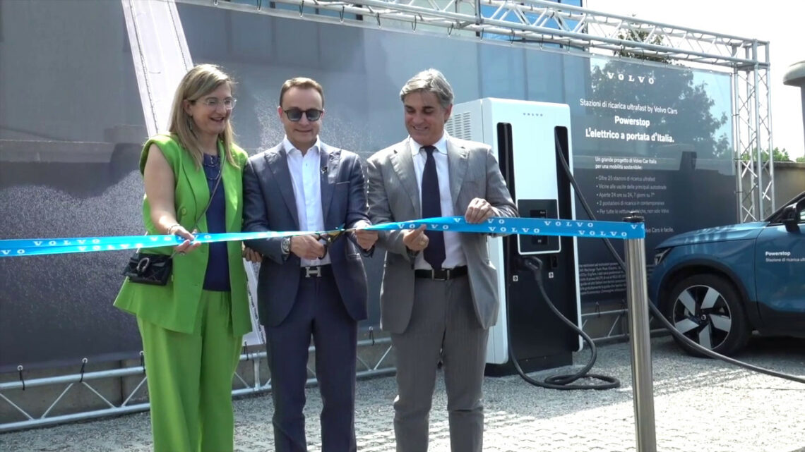 Volvo, anche in Piemonte la rete ultrafast di ricarica Volvo, anche in Piemonte la rete ultrafast di ricarica
