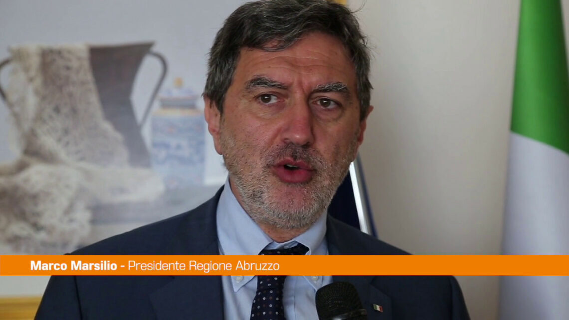 Marsilio “Bene nuovo commissario A24, subito al lavoro” Marsilio “Bene nuovo commissario A24, subito al lavoro”
