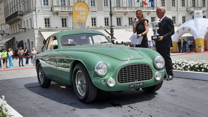 Ferrari 212/225 Le Mans Touring best of show al Concorso d’Eleganza Città di Trieste 2022