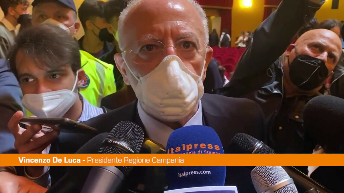 De Luca “La carenza di medici in ospedale riguarda tutta l’Italia” De Luca “La carenza di medici in ospedale riguarda tutta l’Italia”