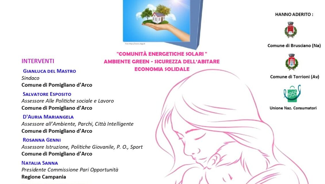 Mamma Day 2022, un convegno di Federcasalinghe a Pomigliano D’Arco