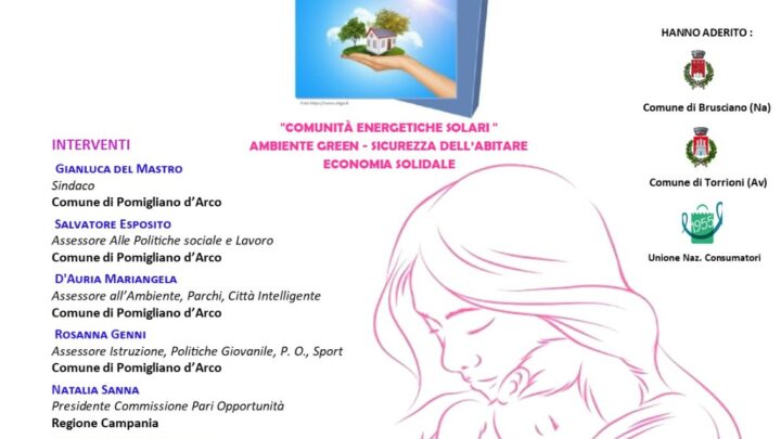 Mamma Day 2022, un convegno di Federcasalinghe a Pomigliano D’Arco